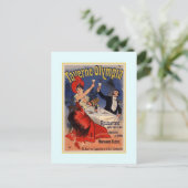 Werbung Jules Chéret,1890 Postkarte (Stehend Vorderseite)