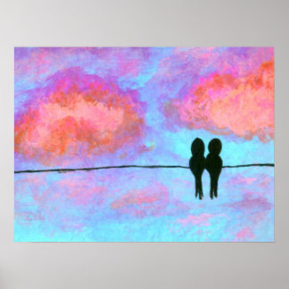 Werbung Medium Art Poster Druck aus der Malerei