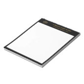 Werbung mit dem Logo für benutzerdefinierte Untern Notizblock (Rotiert)