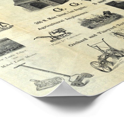 Werbung mit Guide Map Poster (Ecke)