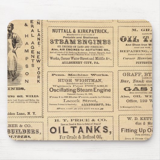 Werbung Mousepad (Vorne)