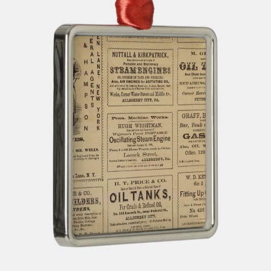 Werbung Ornament Aus Metall (Rechts)