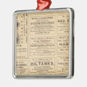 Werbung Ornament Aus Metall (Links)