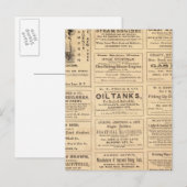 Werbung Postkarte (Vorne/Hinten)