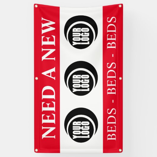 Werbung und Logo Banner (Vertikal)