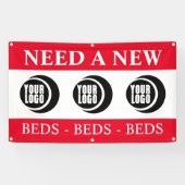 Werbung und Logo Banner (Horizontal)