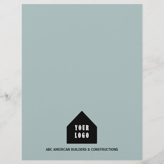 Werbung und Werbung für kundenspezifische Logos Flyer (Hinten)