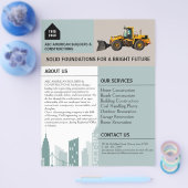 Werbung und Werbung für kundenspezifische Logos Flyer (Einzeln)