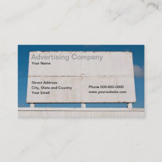 Werbungs-FirmenVisitenkarte Visitenkarte
