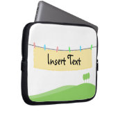 Werbungstasche Laptopschutzhülle (Vorne Rechts)