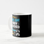Werde 2026 Papa befördert aufgestuft zu Kaffeetasse (Vorderseite Links)