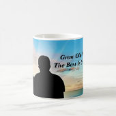 Werde alt mit mir - kaffeetasse (Mittel)