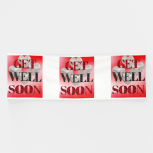 Werde Bald Gesund 4x12 Vinyl Banner