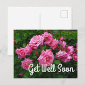 Werde bald gesund Gene Boerner Rose #2 Postkarte (Vorne/Hinten)
