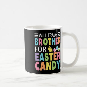 Werde Bruder Für Oster Süßigkeiten Jungen Mädchen Kaffeetasse