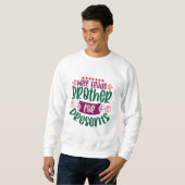 Werde Bruder gegen Geschenke tauschen Sweatshirt (Vorne ganz)