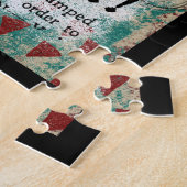 Werde Buchhalter-Jigsaw-Puzzle - Lustige Vintage Puzzle (Seite)