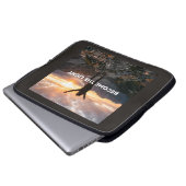 Werde das Licht Laptopschutzhülle (Vorne Knopf)