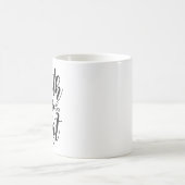Werde den Bodysuit warten, der das Warten wert ist Kaffeetasse (Mittel)