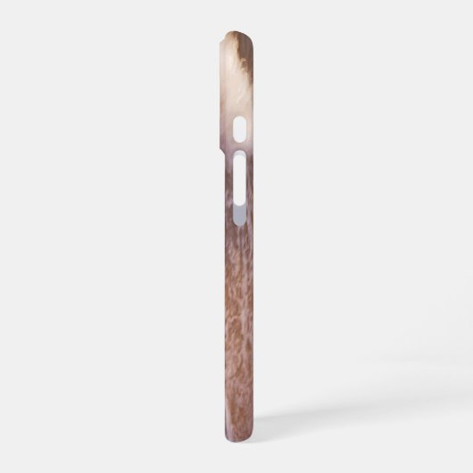 "Werde ein Mann von Wert" Inspiration Zitat iPhone 16 Hülle (Linke Seite)