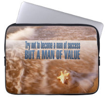 "Werde ein Mann von Wert" Inspiration Zitat