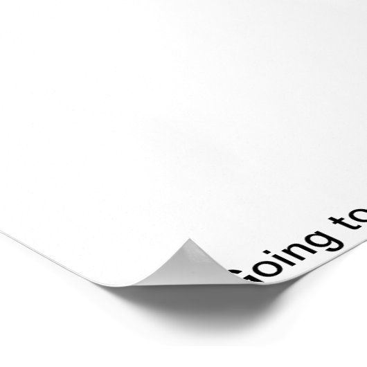 Werde einen 3D-Film sehen! Poster (Ecke)