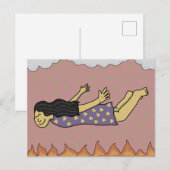 Werde gesund postkarte (Vorne/Hinten)