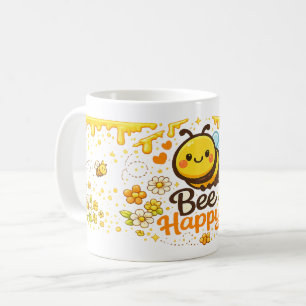 Werde glücklich kaffeetasse