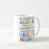 Werde ich älter oder spielt der Supermarkt G Kaffeetasse (VorderseiteRechts)