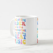 Werde ich älter oder spielt der Supermarkt G Kaffeetasse (Vorderseite Links)