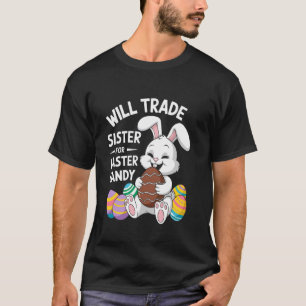 Werde kleine Schwester für Oster-Süßigkeiten Bekle T-Shirt
