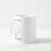 Werde Klimaaktivist Climate Earth Global Warming Kaffeetasse (Vorderseite Links)