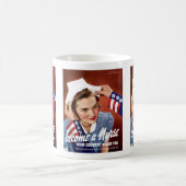 Werde Krankenschwester Kaffeetasse (Mittel)