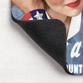 Werde Krankenschwester Mousepad (Ecke)