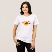Werde Mama Tri-Blend Shirt (Vorderseite voll)