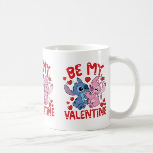 Werde-mein-Valentinstag-Kaffeetasse-Geschenk Kaffeetasse (Rechts)