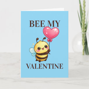 Werde mein Valentinstag Pun Humor Feiertagskarte