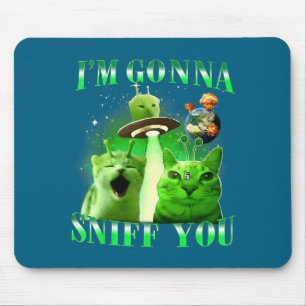Werde Meme-Katze Vintage für Männer Frauen passend Mousepad