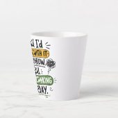 Werde mich morgen darum kümmern milchtasse (Vorderseite)
