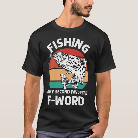 Werde mit jedem über Angeln sprechen T-Shirt (Vorderseite)