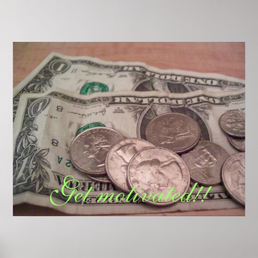 Werde motiviert! poster (Vorne)