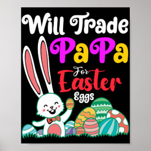 Werde Papa für Ostereier tauschen Poster