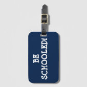 WERDE SCHULDIG! GEPÄCKANHÄNGER (Vorderseite Vertikal)