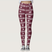 WERDE SCHULDIG! LEGGINGS (Vorderseite)
