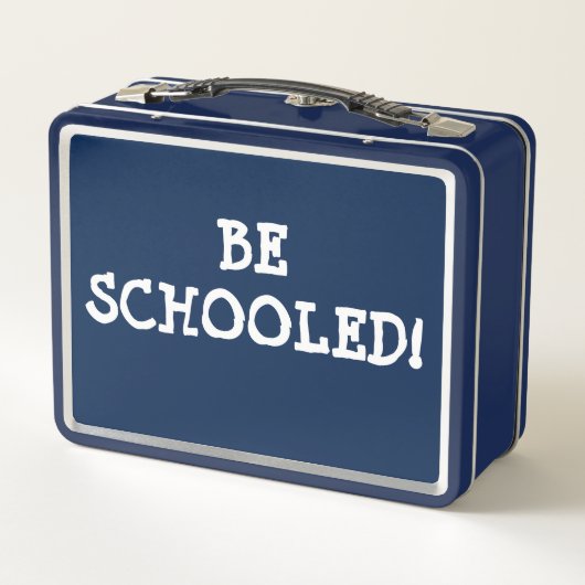 WERDE SCHULDIG! METALL BROTDOSE (Rückseite)