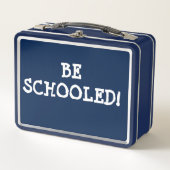 WERDE SCHULDIG! METALL BROTDOSE (Vorderseite)