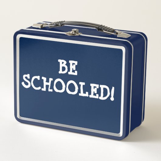 WERDE SCHULDIG! METALL BROTDOSE (Vorderseite)