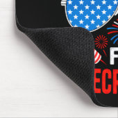 Werde Schwester für Knaller humorvoll 4. Juli Mousepad (Ecke)