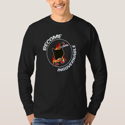 Werde Ungovernmental Trending Meme T-Shirt (Vorderseite)