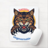 Werde unregierbare Katze Mousepad (Mit Mouse)